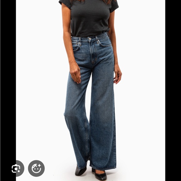 Citizens Of Humanity Other - COH paloma wide leg Blue Jeans